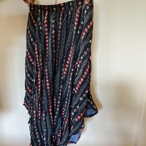 Hollister Asymmetrical High Waisted Skirt
